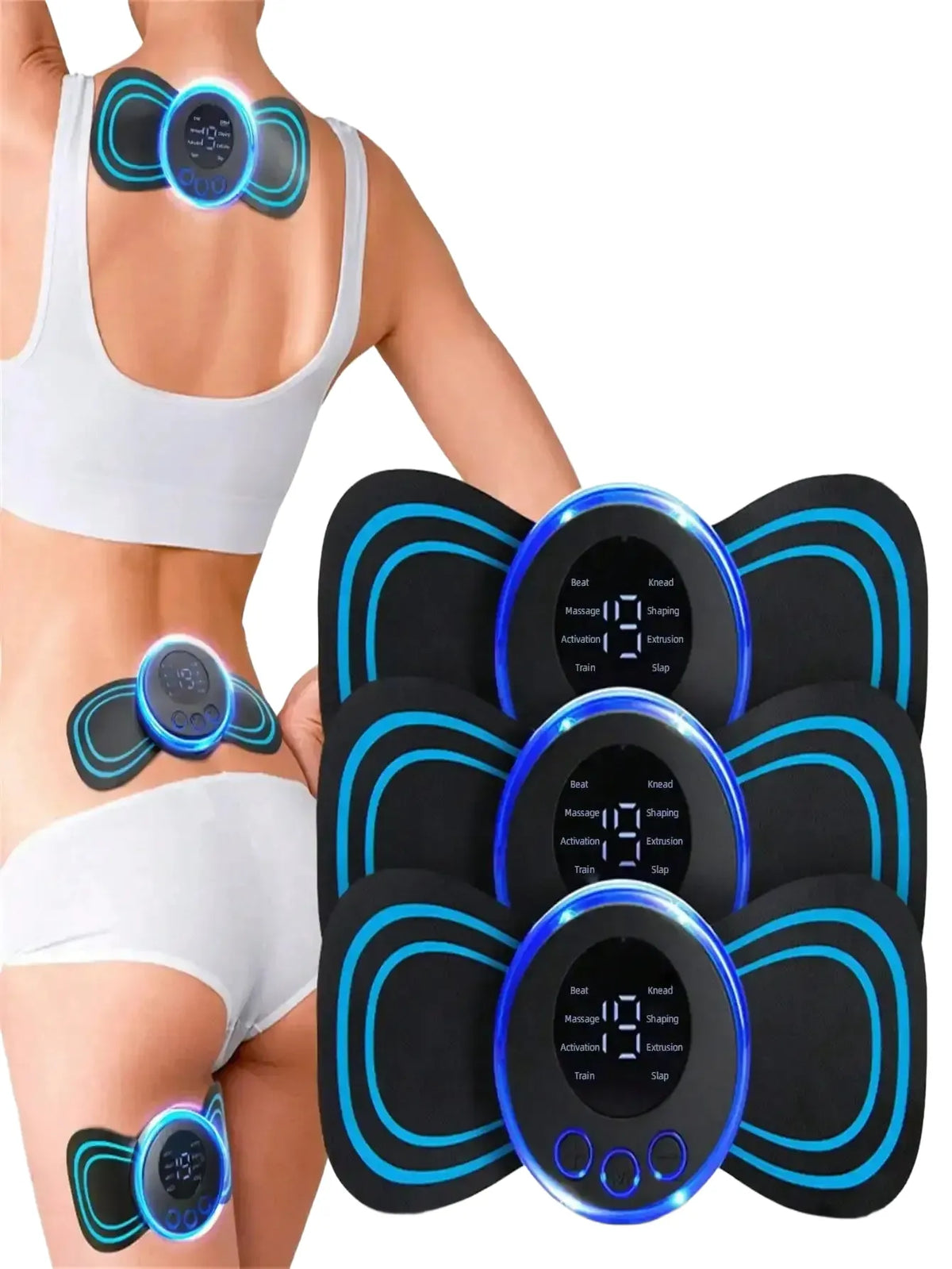 Ems Massager Kit, Foot Massager Pad, Body Massager Patch For Whole Body