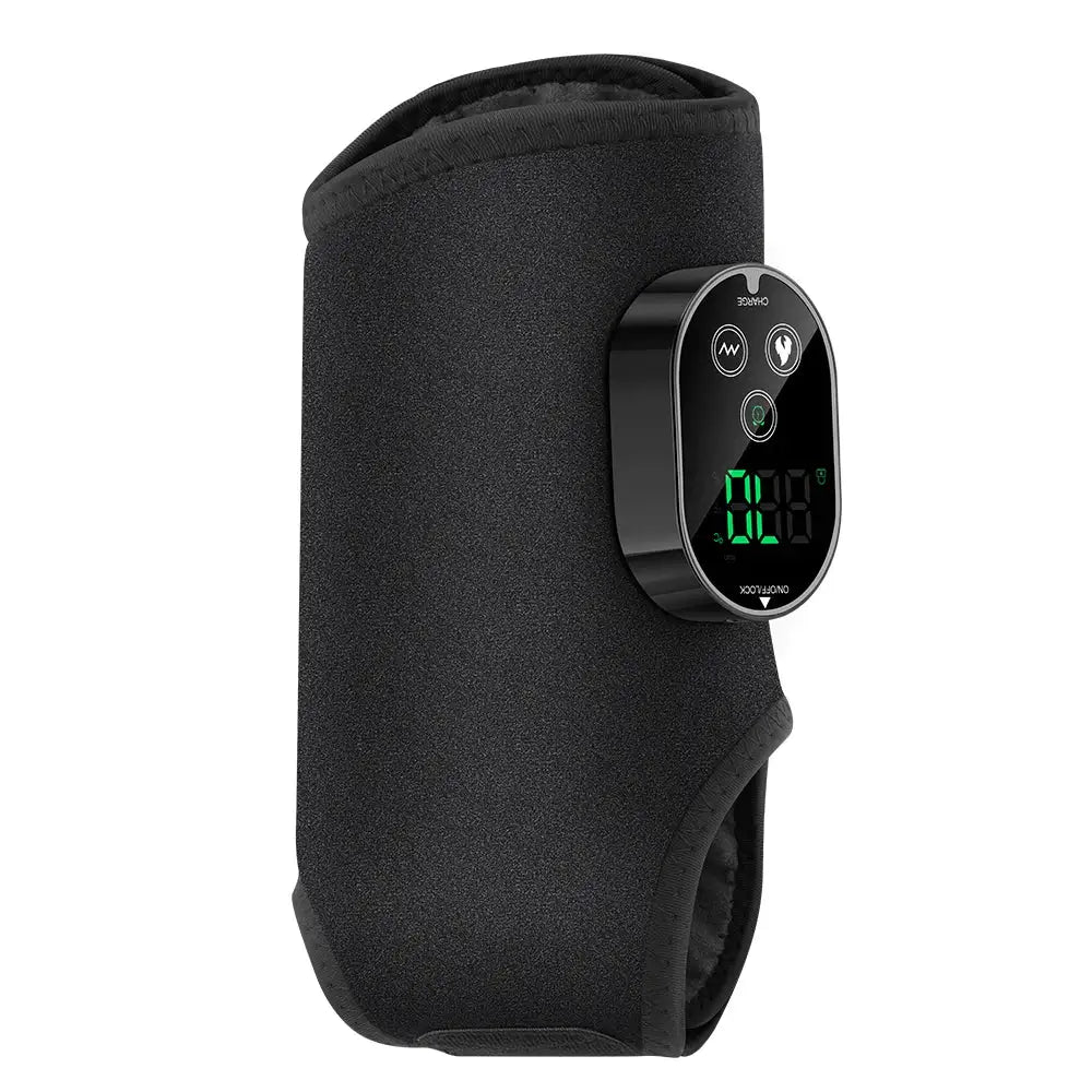 Heated Foot and Ankle Massager 6 Heat Levels 3 Vibration Modes Warm Sole Wrap 3000mAh Cordless Rechargeable