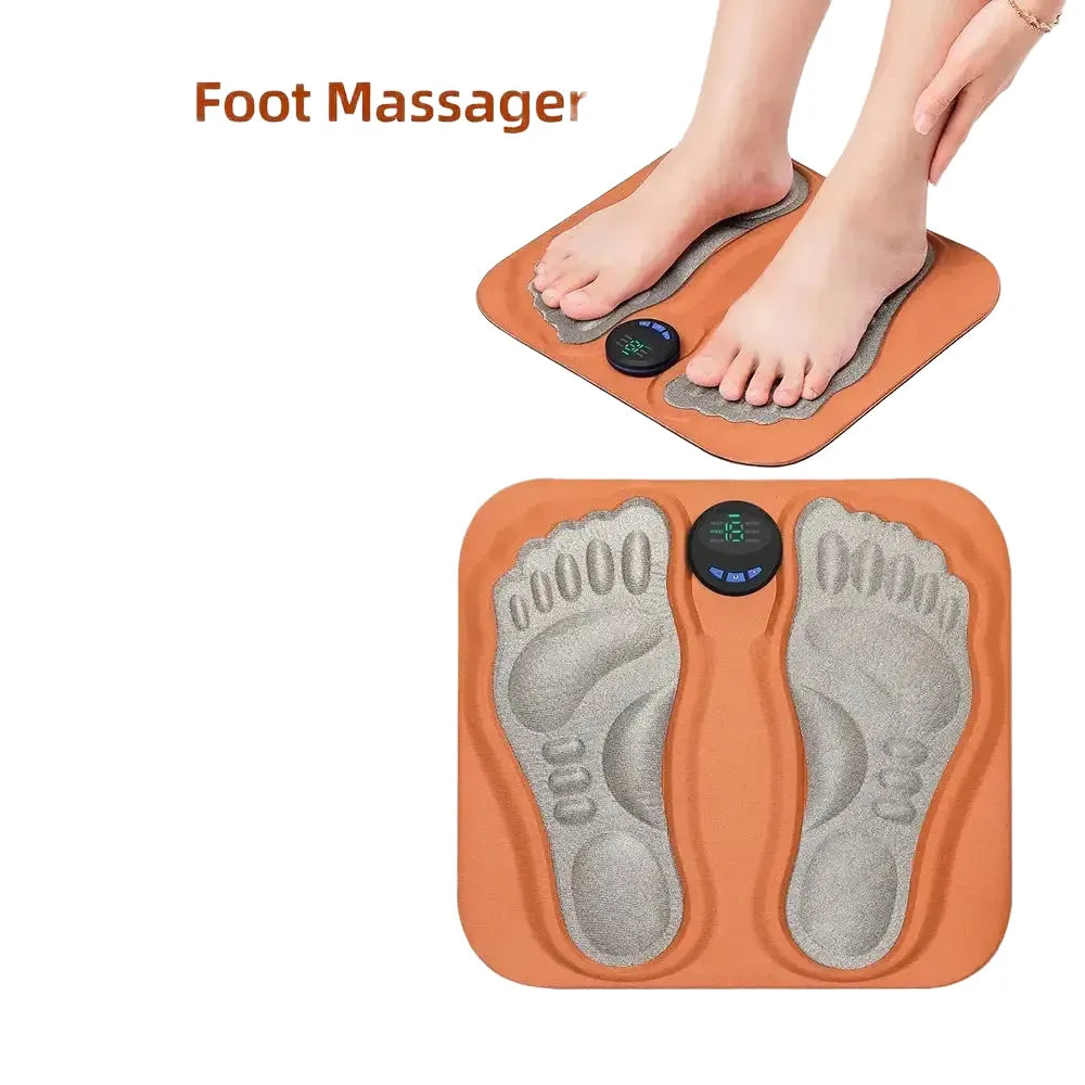 Smart 3D Foot Massage Pad 15 Levels Intensity Feet Massager Acupoint Foot Massager Relax Feet Muscles Slim Legs Foot Pad