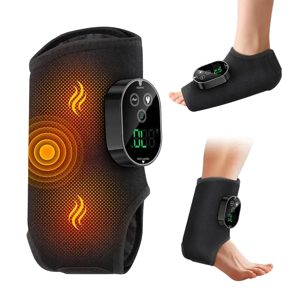 3-in-1 Vibration Massager for Ankle, Wrist & Foot,Foot Massager Suitable for Giving Gifts to Elders and Parents During Festivals