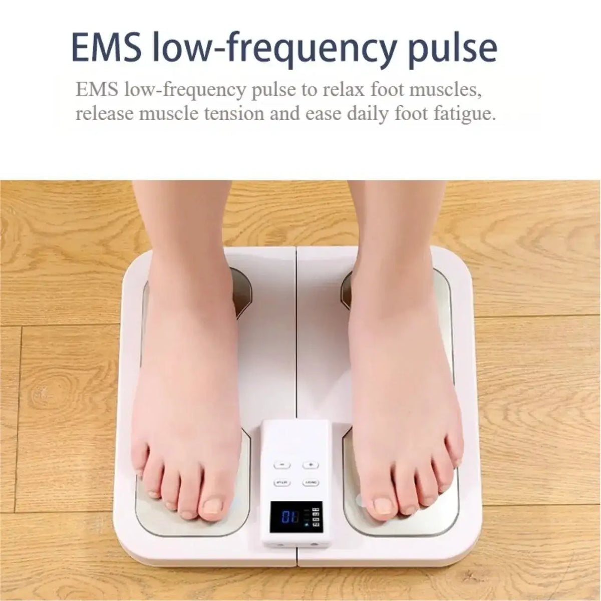 Leg Automatic Dredging Tool New Foot Foot Massage Machine Massage Pulse Meridian Foot EU Heating