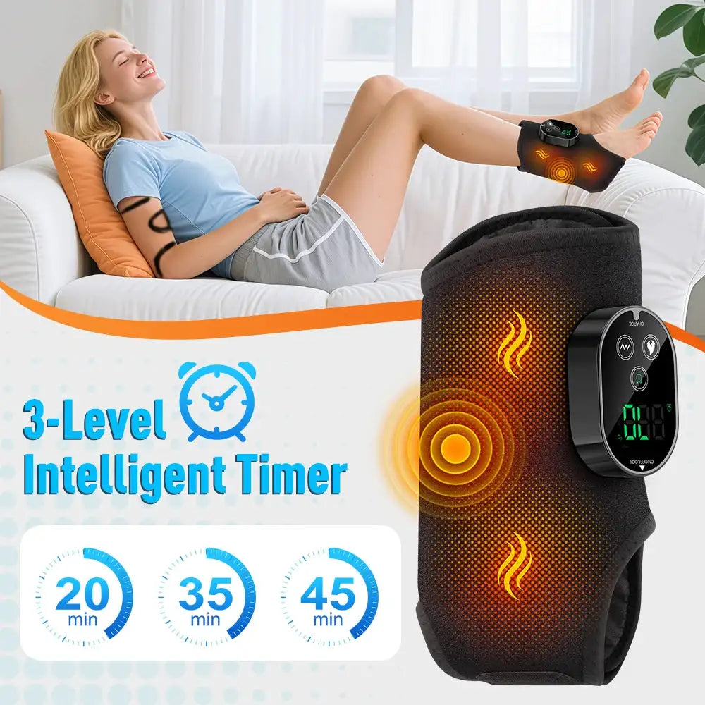 3-in-1 Vibration Massager for Ankle, Wrist & Foot,Foot Massager Suitable for Giving Gifts to Elders and Parents During Festivals