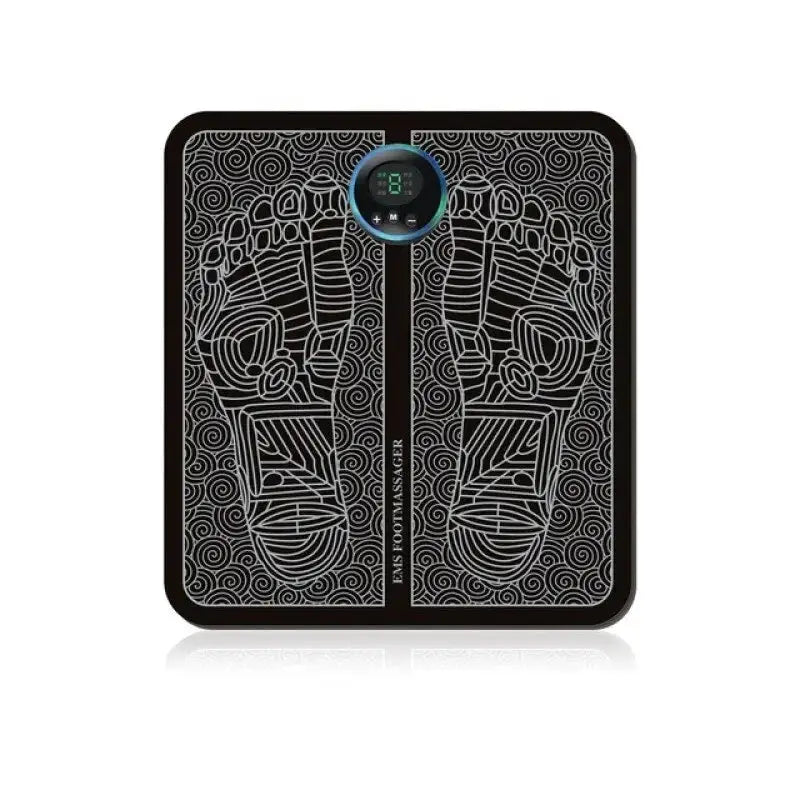 Electric USB Charging Foot Massage Mat Relaxes Foot Acupoint Massage Mat Improves Blood Circulation 8 Modes 19 Level Relaxation