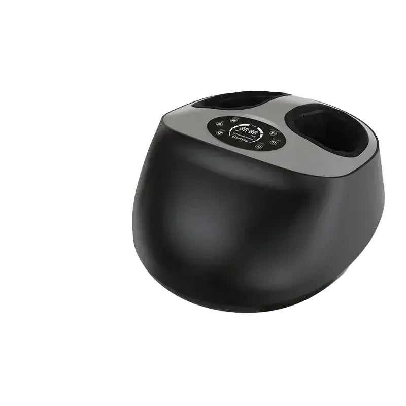 Smart Airbag Foot Massager with Remote Control Heated Pneumatic Stretching Wrap Balance Well Being