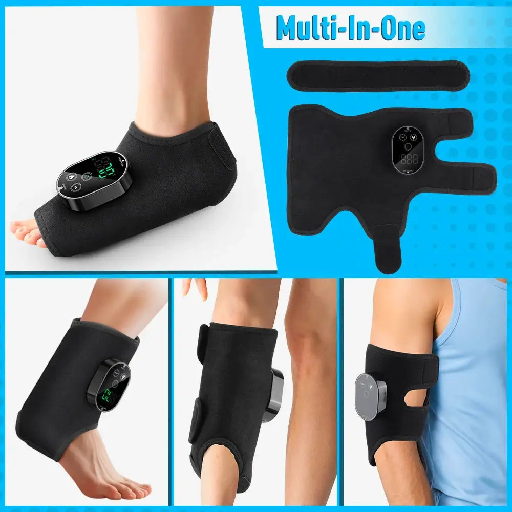 3-in-1 Vibration Massager for Ankle, Wrist & Foot,Foot Massager Suitable for Giving Gifts to Elders and Parents During Festivals