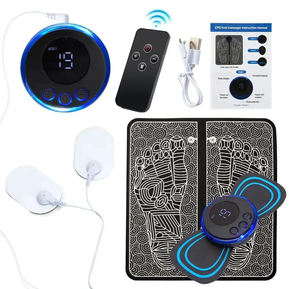 Electric Foot Massager Portable Massage Mat For Muscle Care