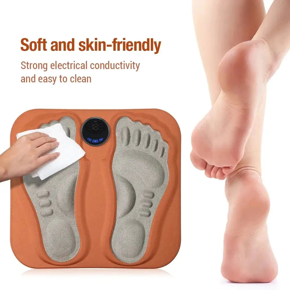 Smart 3D Foot Massage Pad Feet Massager Improve Blood Circulation Foot Massager Relax Muscles Slim Legs Rechargeable Foot Pad