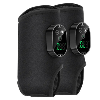Heated Foot and Ankle Massager 6 Heat Levels 3 Vibration Modes Warm Sole Wrap 3000mAh Cordless Rechargeable