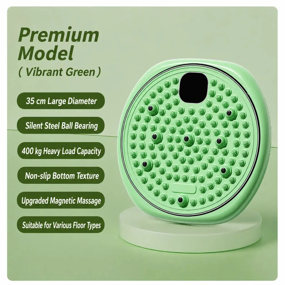 Foot Massage Waist Exercise Waist Twisting Disc Torsion Disc Fitness Equipment Portable Magnetic Foot Massage Twisting Machine