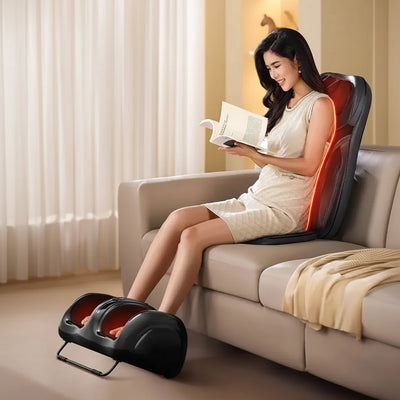 Leg massager calf instrument foot massage machine fully automatic kneading roller scraping press foot soles