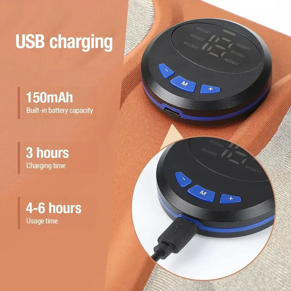 Foot Massager 3D Smart EMS Home Rechargeable Foot Pad Feet Massager Portable Foot Therapy Relax Muscles 6 Modes 15 Levels