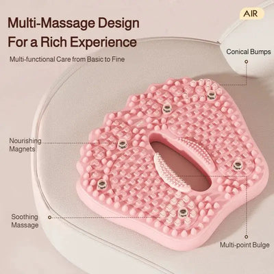 Multi-Function Magnetic Stone Foot Mat, New Non-Slip Inflatable Foot Stepper, Acupoint Massage Mat, Ideal for Home Foot Care Use