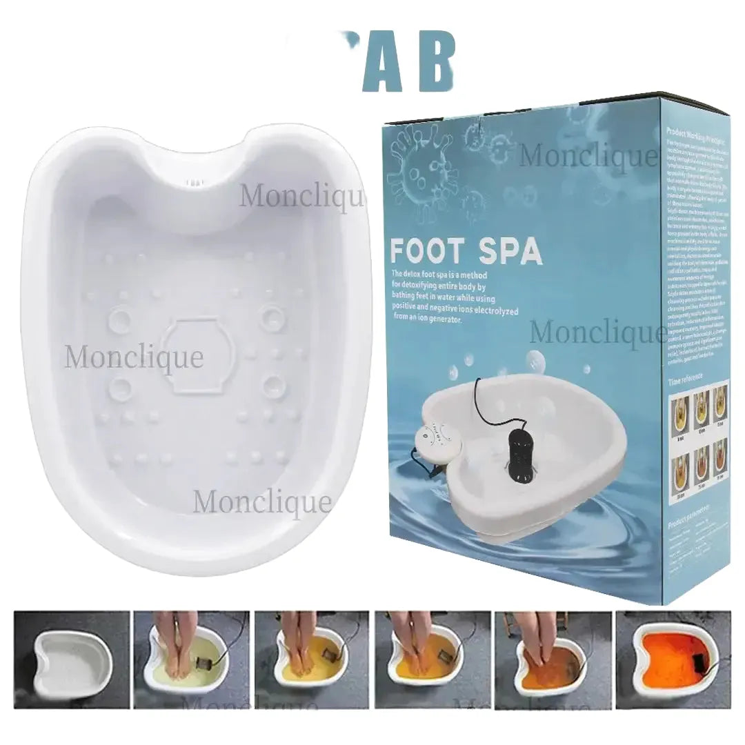 Only Foot Bath Basin Only Used for Detoxification Ion Foot Bath Machine Vibration Massage Deep Cleaning Relaxing Feet Massager