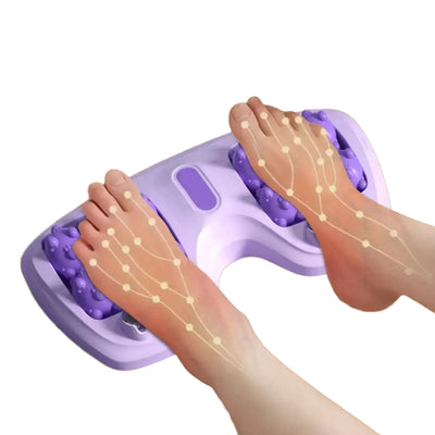 Double Foot Manual Massage Roller Foot Massage Rolling Ergonomic Relieving Tool Exercise Equipment For Women Runners Athletes