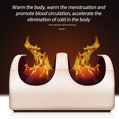 Super Big Electric Foot Leg Massager Deep Tissue Shiatsu Kneading Relax Heated Roller Calf Relieve Stress Care Foot Machine Tool
