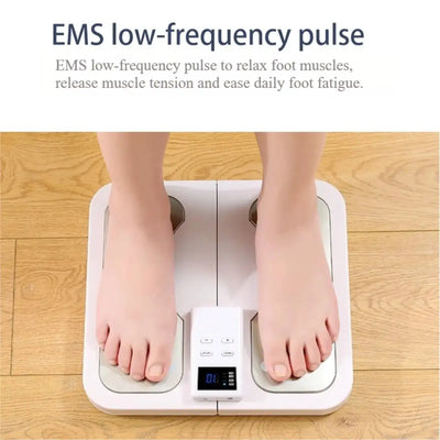 Leg Automatic Dredging Tool New Foot Foot Massage Machine Massage Pulse Meridian Foot EU Heating