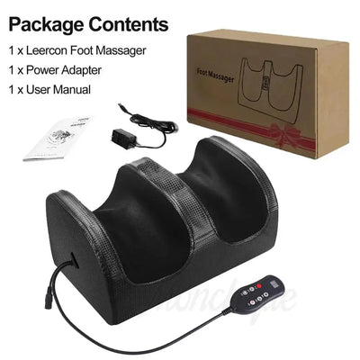 Super Big Electric Foot Leg Massager Deep Tissue Shiatsu Kneading Relax Heated Roller Calf Relieve Stress Care Foot Machine Tool
