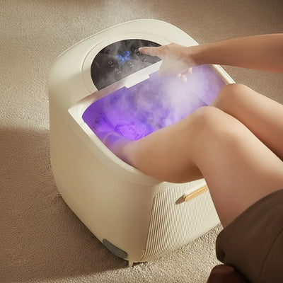 Smart Tall Deep Automatic Heating Massage Foot Bath Tub With Dryer