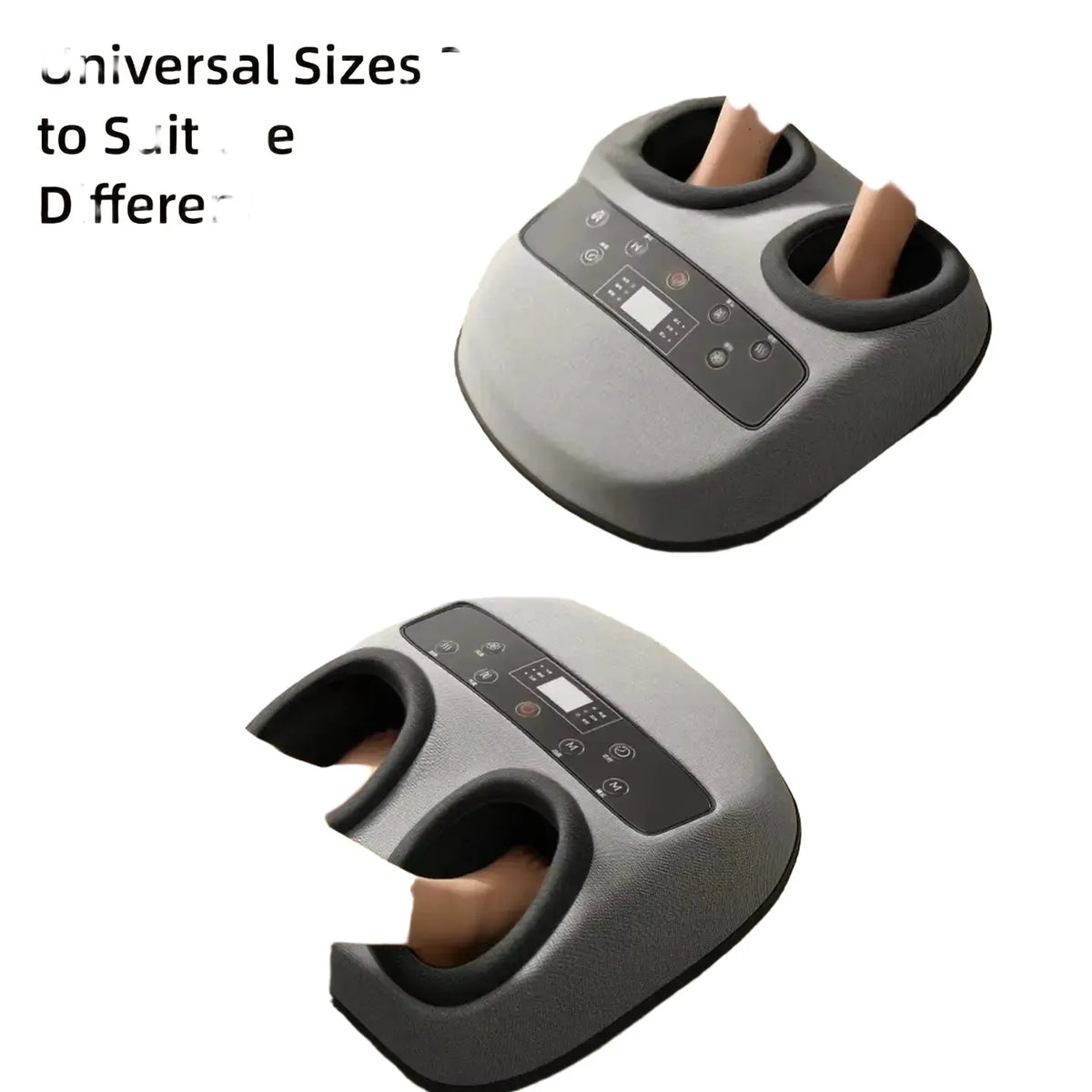 Electric Foot Massage Machine Deep Kneading with Compression for Muscle Relief Multi-Level Settings Home Use Foot Massager