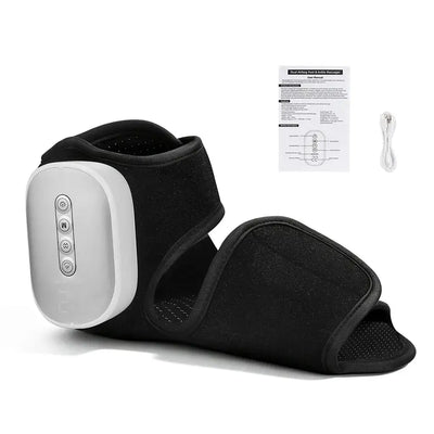 Electric Foot Ankle Air Compression Foot Massager Wireless Airbag Vibration Massager Portable Foot Care Support Belt