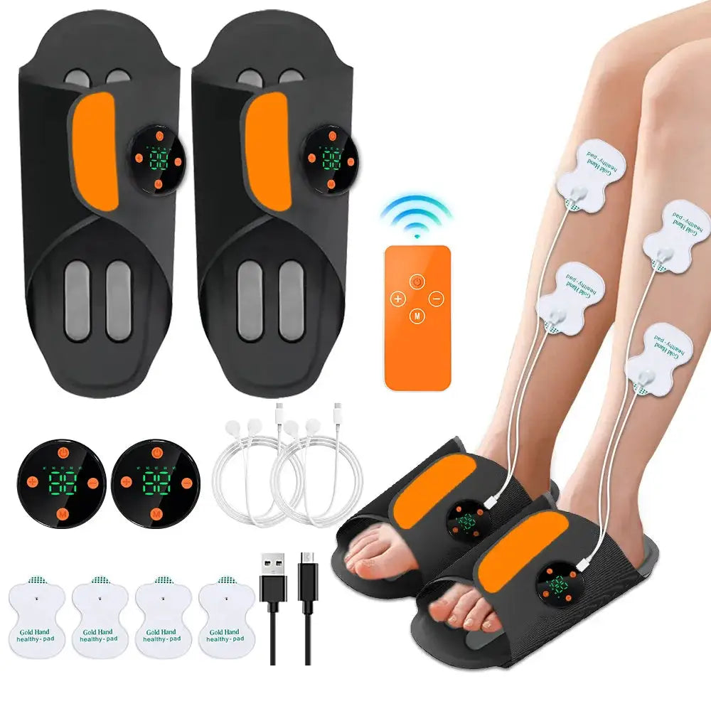 Micro Current Massager Shoes EMS Foot Massager