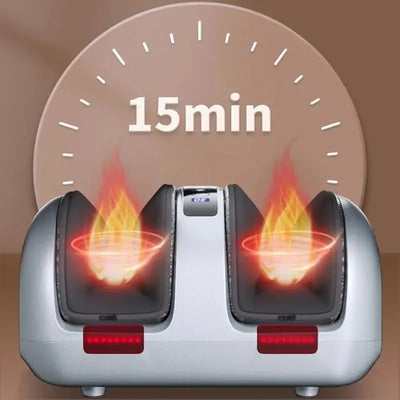 Leg Foot Massager Machine with Airbag Compression Deep Kneading Improve Foot Wellness Gray Fathers Day & Birthday Gifts for Mom