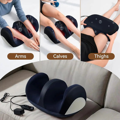 Super 3D Roller Electric Foot Massager Heating Vibration Massager Squeeze Kneading Plantar Legs Relaxation Muscles Anti-fatigue