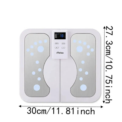 Remote Control Foot Massager Kneading Compression Low Frequency Pulse Electric Foot Stimulator Electric Stimulator Foldable