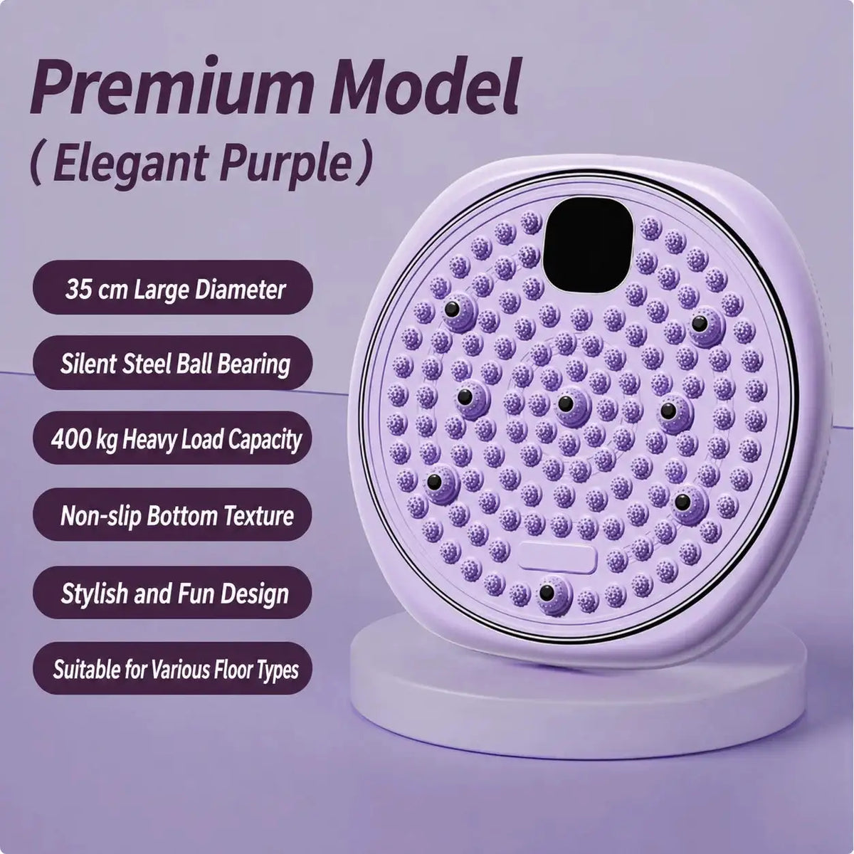 Foot Massage Waist Exercise Waist Twisting Disc Torsion Disc Fitness Equipment Portable Magnetic Foot Massage Twisting Machine