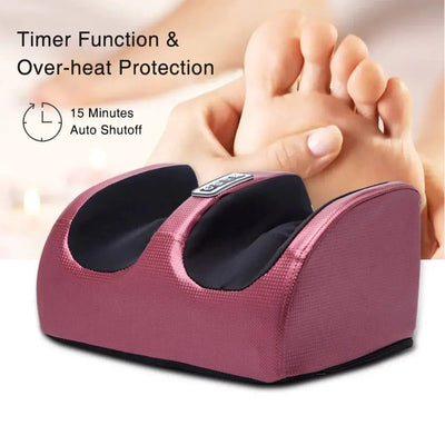 Electric Foot Massager Heating Therapy Shiatsu Spa Machine