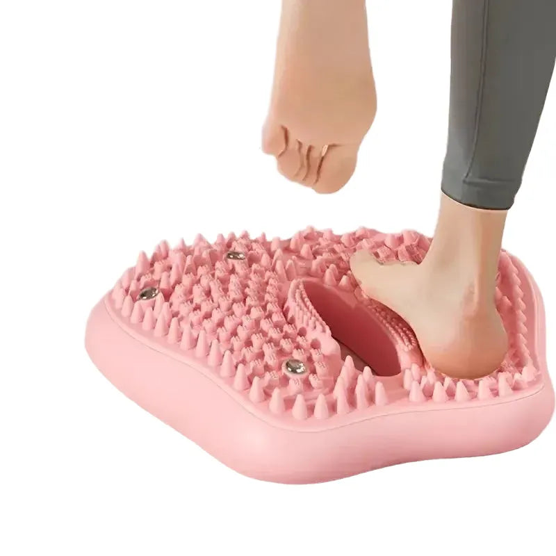 Multi-Function Magnetic Stone Foot Mat, New Non-Slip Inflatable Foot Stepper, Acupoint Massage Mat, Ideal for Home Foot Care Use