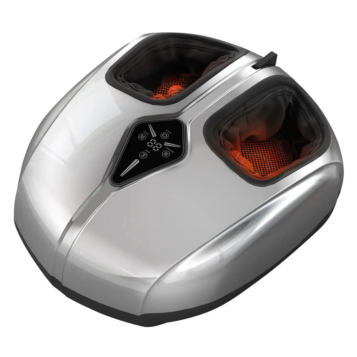 Electric Foot Massager with Heat Airbag Compression Relief for Tired Muscles Plantar Deep Kneading Shiatsu Feet Massage Machine