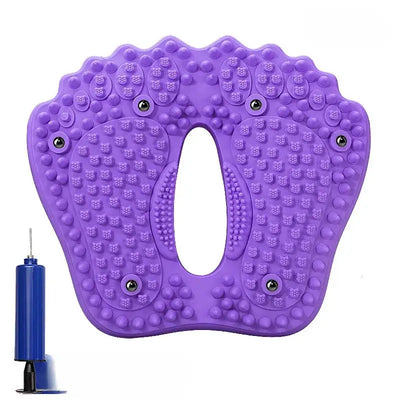 Multi-Function Magnetic Stone Foot Mat, New Non-Slip Inflatable Foot Stepper, Acupoint Massage Mat, Ideal for Home Foot Care Use