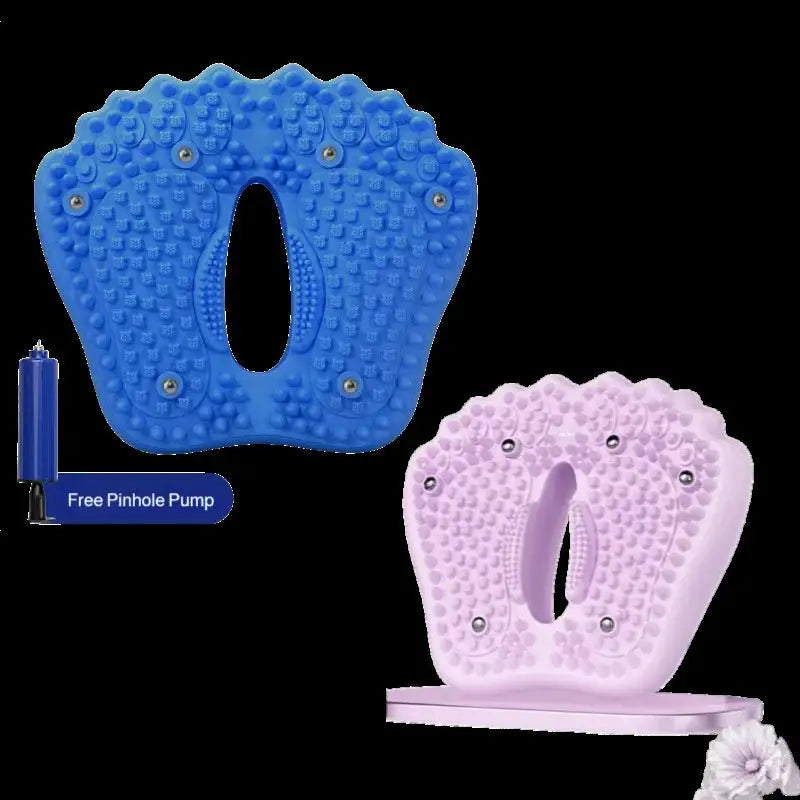 Multi-Function Magnetic Stone Foot Mat, New Non-Slip Inflatable Foot Stepper, Acupoint Massage Mat, Ideal for Home Foot Care Use