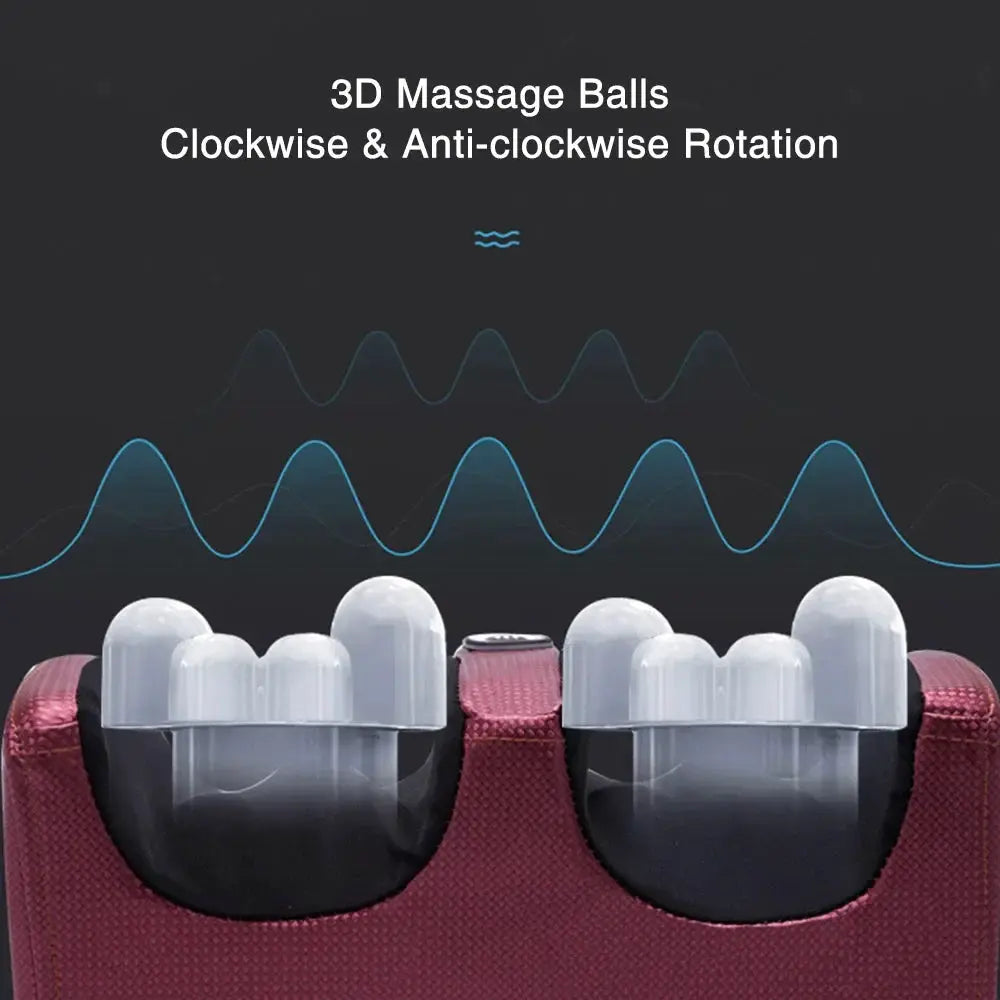 Electric Foot Massager Heating Therapy Shiatsu Spa Machine