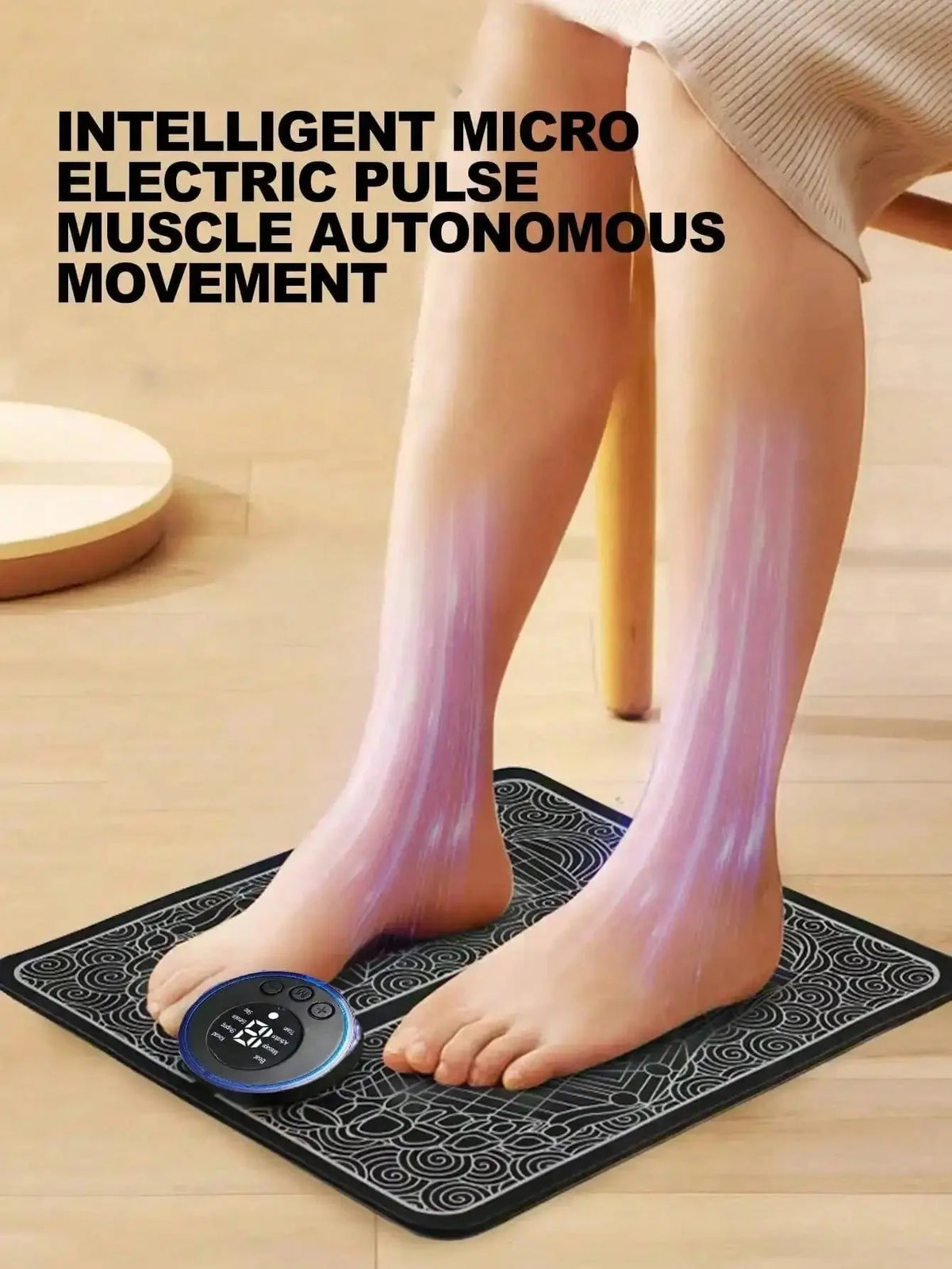 AXH Foot Massager Pulse EMS Device for Acupoint Therapy at Home Relief