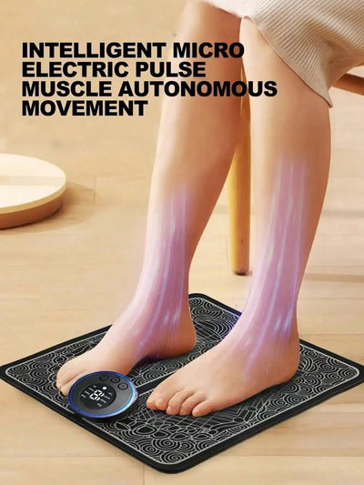 AXH Foot Massager Pulse EMS Device for Acupoint Therapy at Home Relief