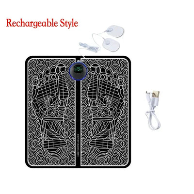 Cordless EMS Foot Massager Pad for Feet