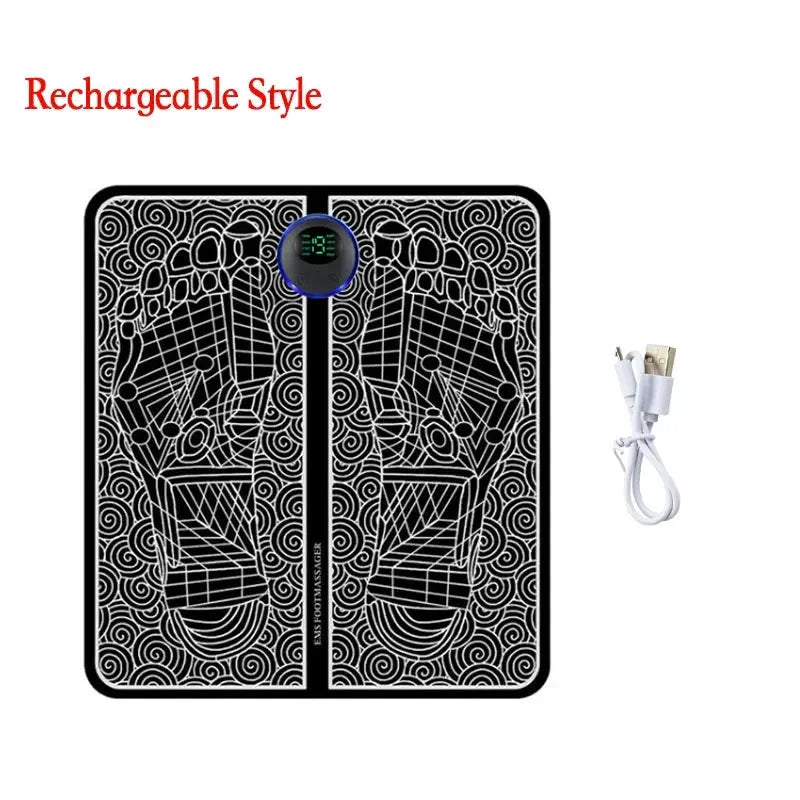 Cordless EMS Foot Massager Pad for Feet
