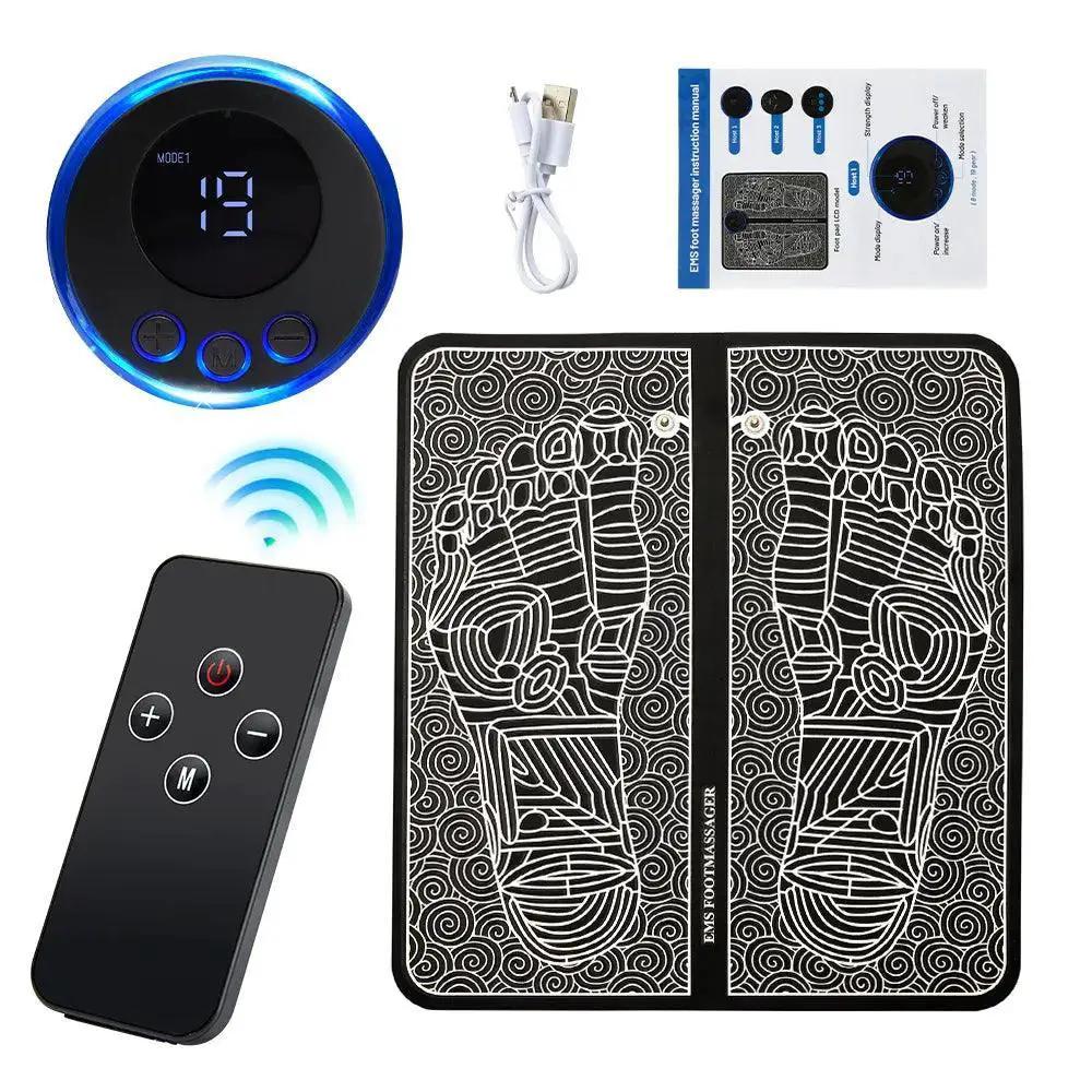 Electric Foot Massager Portable Massage Mat For Muscle Care