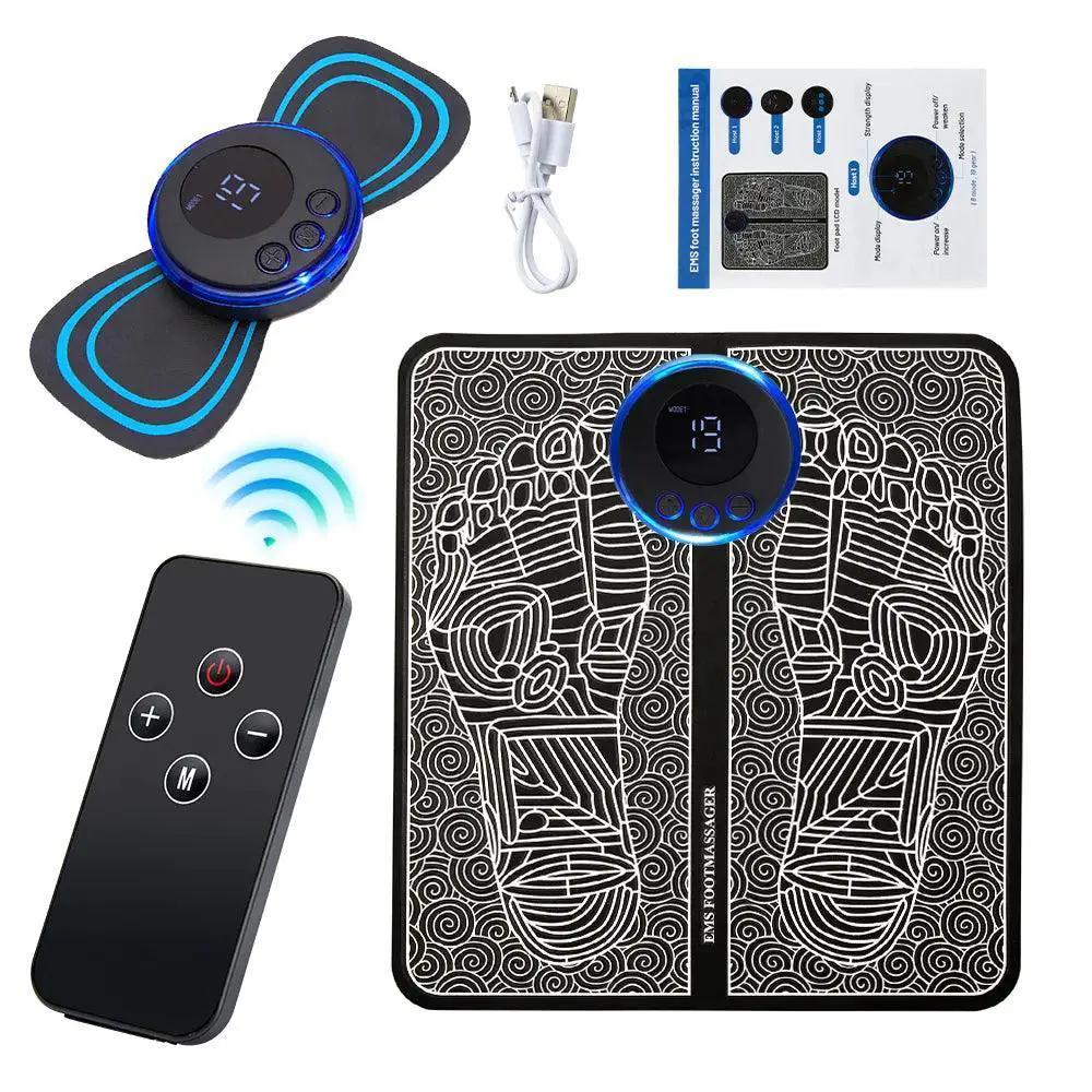 Electric Foot Massager Portable Massage Mat For Muscle Care