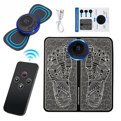 Electric Foot Massager Portable Massage Mat For Muscle Care