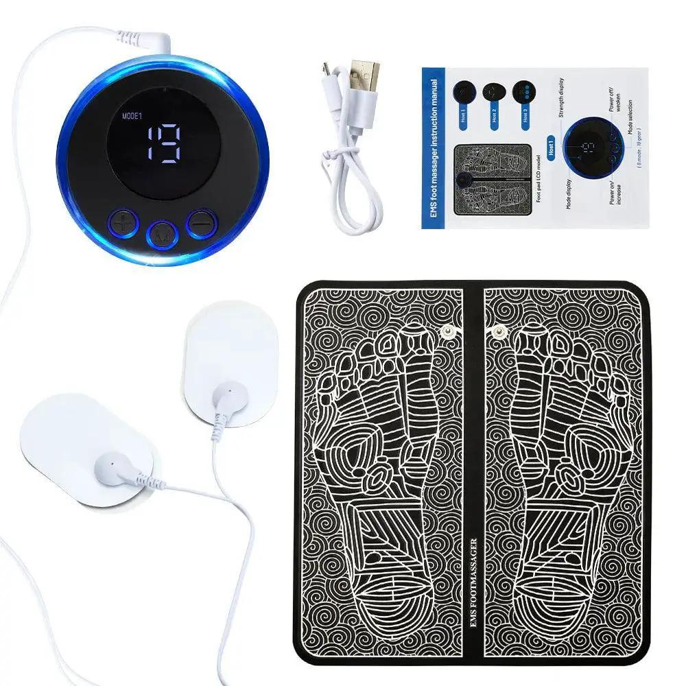 Electric Foot Massager Portable Massage Mat For Muscle Care