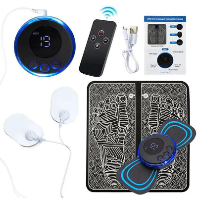 Electric Foot Massager Portable Massage Mat For Muscle Care