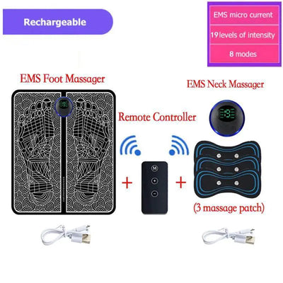 Foot Massager With EMS For Deep Relaxation And Relief