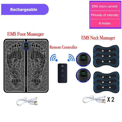 Foot Massager With EMS For Deep Relaxation And Relief