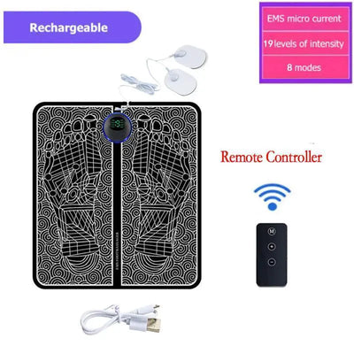 Foot Massager With EMS For Deep Relaxation And Relief